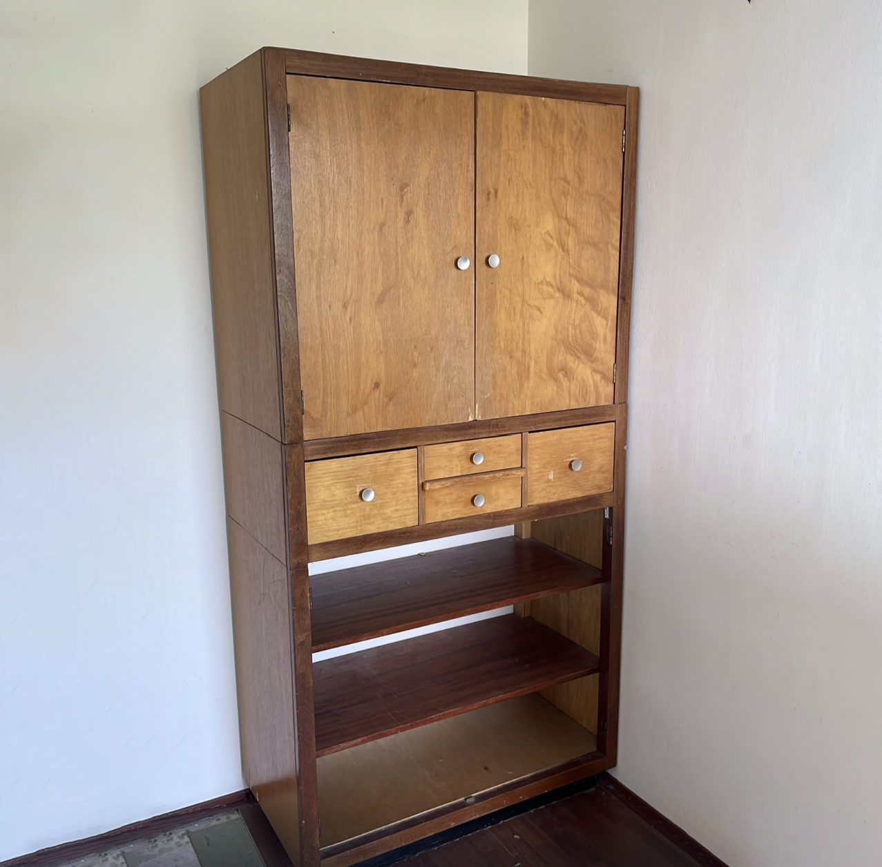 Mid-Century Wooden Cabinet